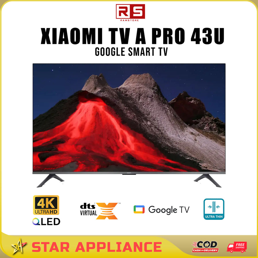 STA Smart TV Xiaomi A-Pro 43" Google Smart TV