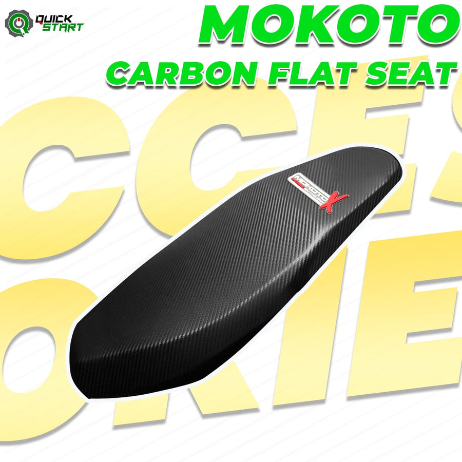 QS Motor Accesories Mokoto Carbon Flat Seat (Yamaha Nmax 155 v2/ 2021)