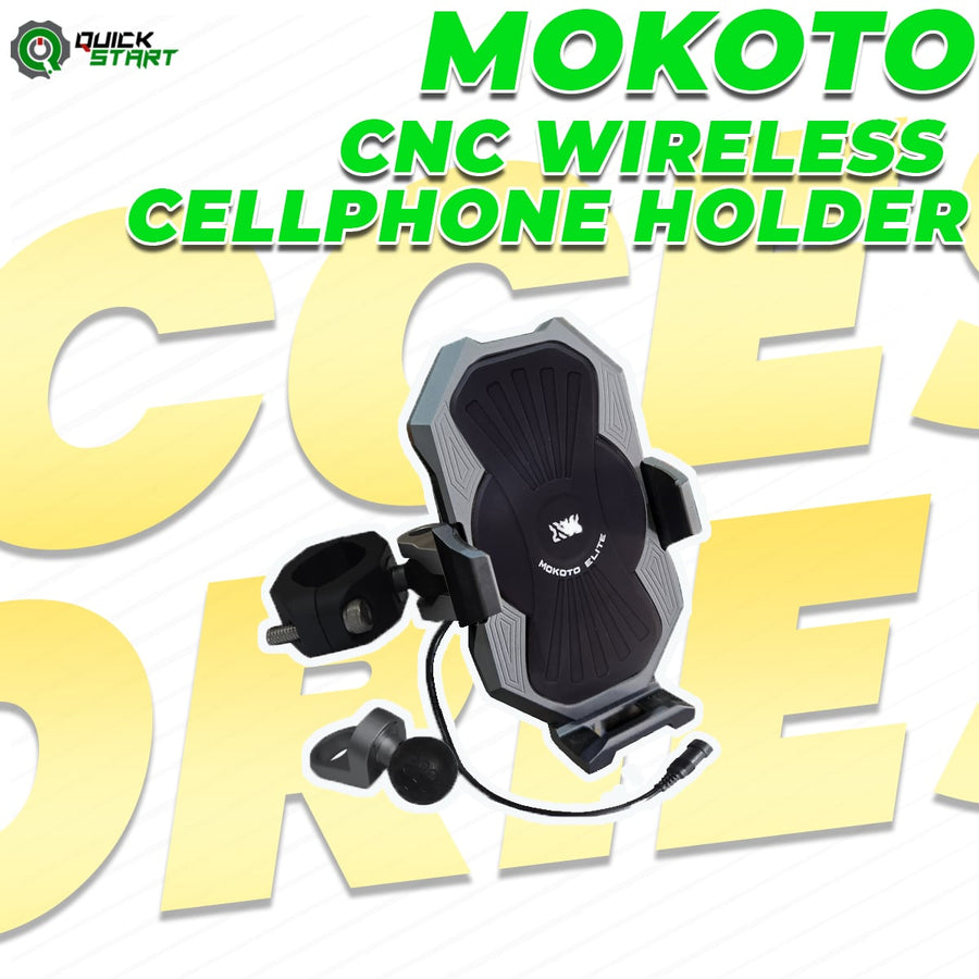 QS Motor Accessories Mokoto CNC Wireless Cellphone Holder