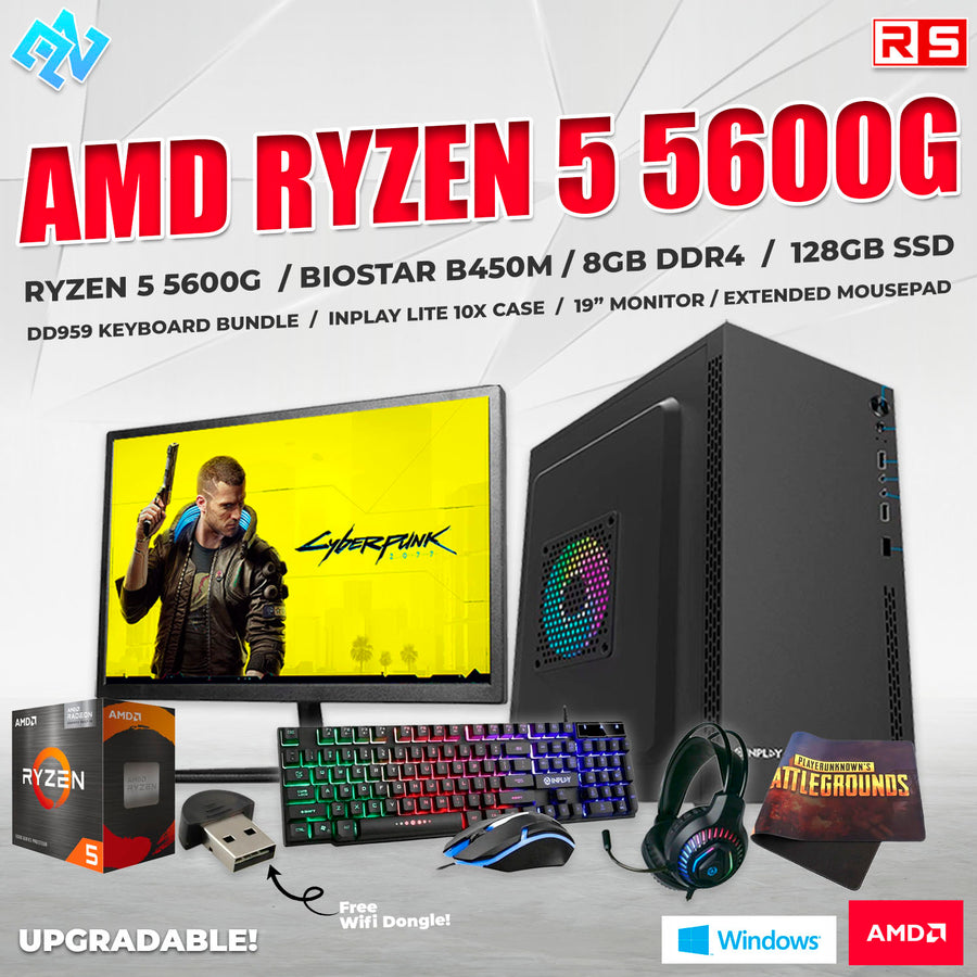 PCZ Complete Desktop Package AMD Ryzen 5 5600G