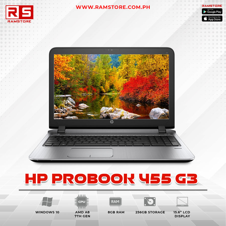 LPR Laptop HP ProBook 455 G3