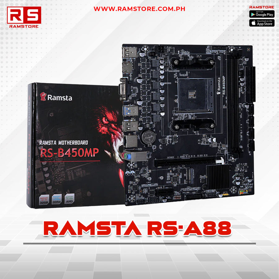 PCZ Motherboard Ramsta RS-A88