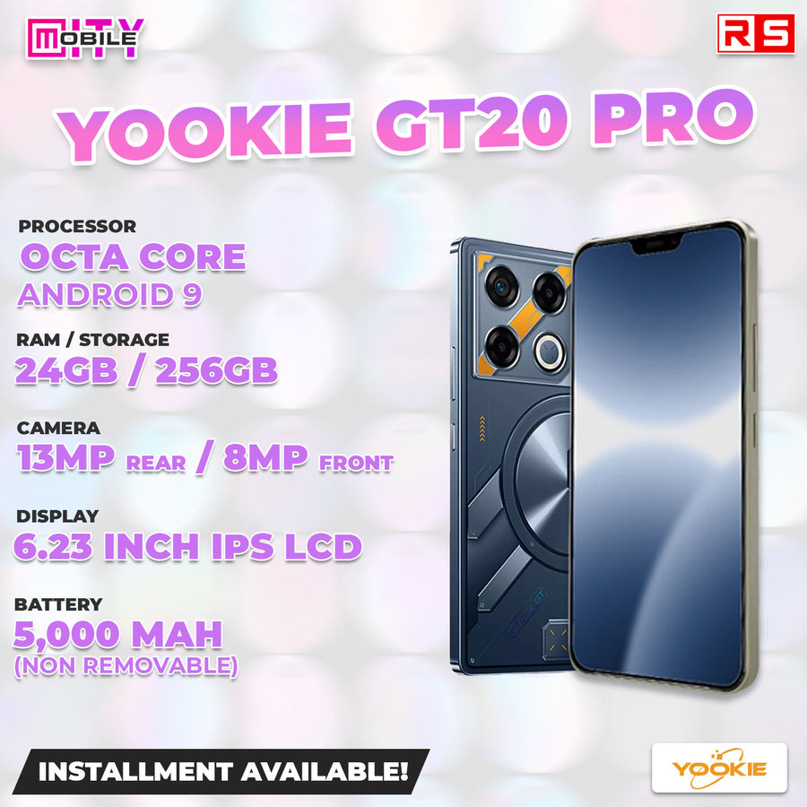 MBC Smartphone Yookie GT20 Pro / 24gb RAM / 256gb Rom