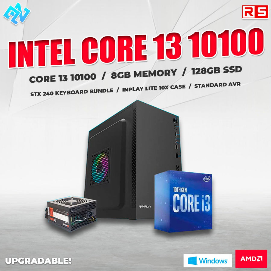PCZ System Unit Package Intel Core i3-10100