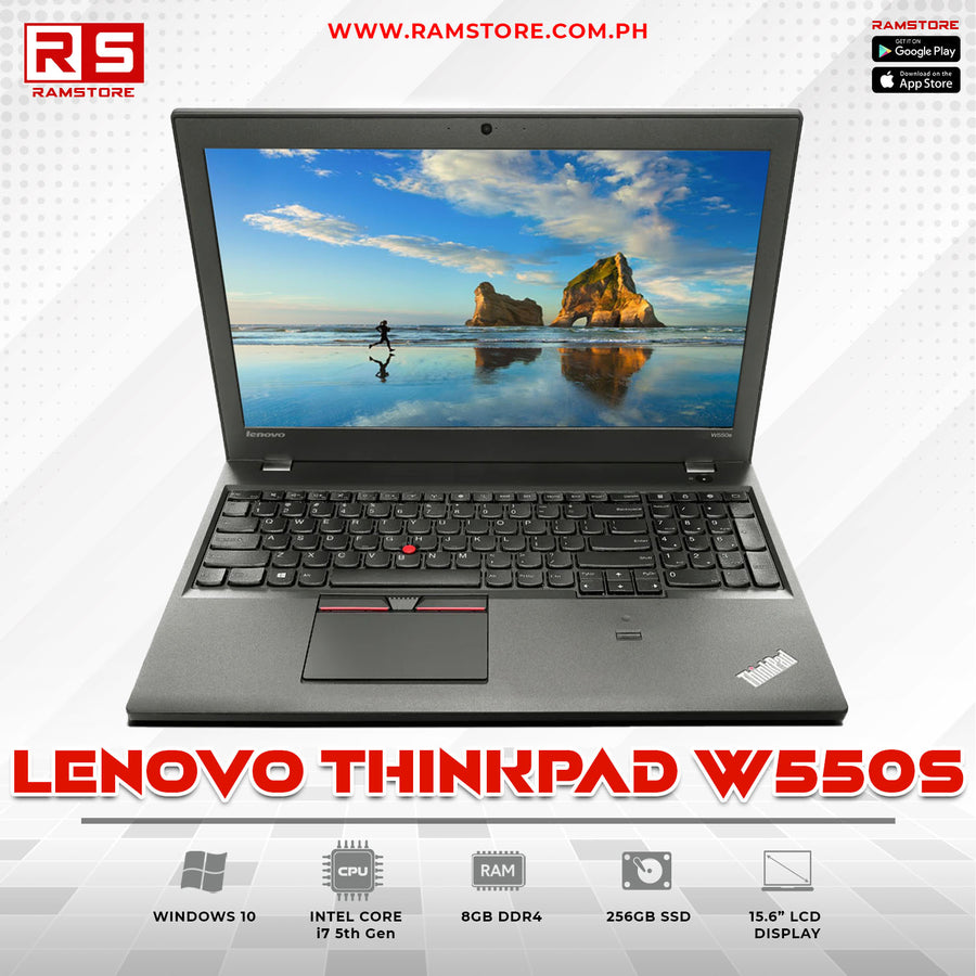 LPR Laptop Lenovo Thinkpad W550S