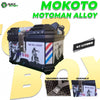 QS Top Box Hard Plastic Moto Man 45L ( Assorted Color)