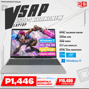 LPR Laptop VSAP 1501-1 Intel Celeron N5095 / 16gb DDR4 / 512gb SSD