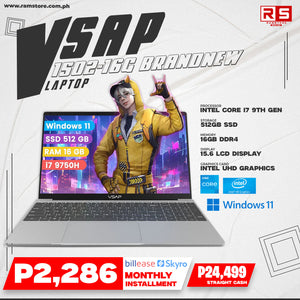 LPR Laptop VSAP 1502-16G Intel Core i7 9th Gen / 16gb DDR4 / 512gb SSD