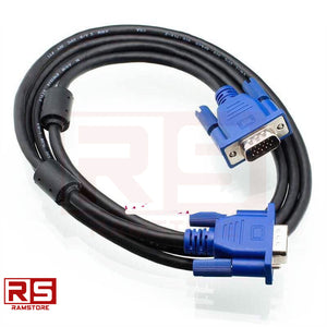 PCZ Acc VGA Cable/Cord 1.5M 15 Pin