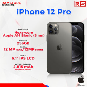MBC Smartphone Apple iPhone 12 Pro / 128gb / 256gb ROM