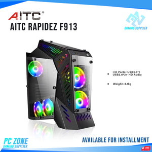 PCZ Case AITC Rapidez F913 (Black-Glass)