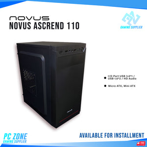 PCZ Case Novus Ascend 110 (Black-Stn)