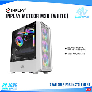 PCZ Case Inplay Meteor M20 (White-Glass)