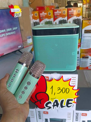 STA Speaker Kingster Hifi KST-223 Karaoke w/ Dual Wireless Mic