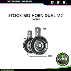 QSG Professional Dual Stock Big Horn (Black)