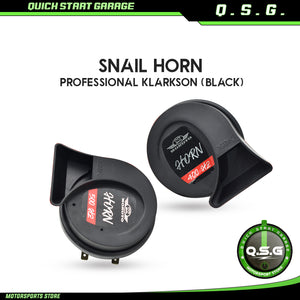 QSG Horn Mokoto Klarkson Snail Professional (Black)