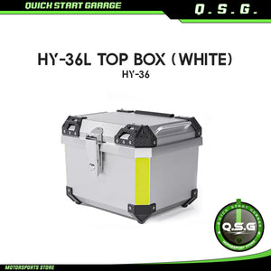 QSG Top Box No Brand HY-36 T/B Plastic 36L (White)