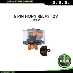 QSG 5 Pin Horn Relay 12V