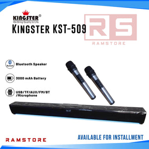STA Speaker Kingster KST-509 Light Bar w/ Wireless Microphone