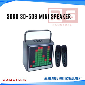 STA Speaker SDRD SD-509 Mini w/ Dual Wireless Mic