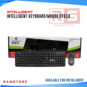 PCZ Acc Intelligent DT-619 Keyboard & Mouse Bundle