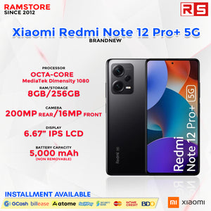 MBC Smartphone Xiaomi Redmi Note 12 Pro+ 5G / 8gb RAM / 256gb ROM