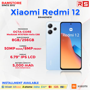MBC Smartphone Xiaomi Redmi 12 / 8gb RAM / 256gb ROM