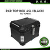 QSG Top Box RXR 45L Plastic (Black)