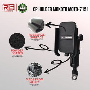 QSG CP Holder Mokoto Moto-7151 (Black)