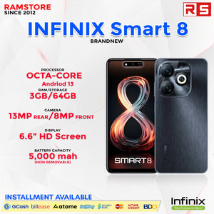 MBC Smartphone Infinix Smart 8 / 4gb RAM / 64gb ROM