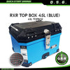 QSG Top Box RXR 45L Plastic (Blue)