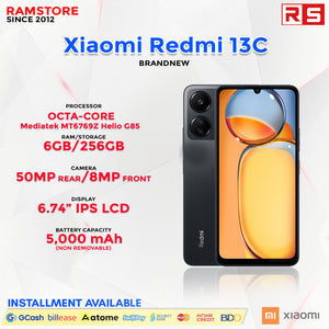 MBC Smartphone Xiaomi Redmi 13C / 6gb RAM / 128gb/256gb ROM
