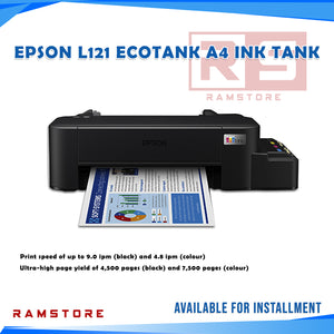 PCZ Printer Epson L121 Ecotank A4 Ink Tank