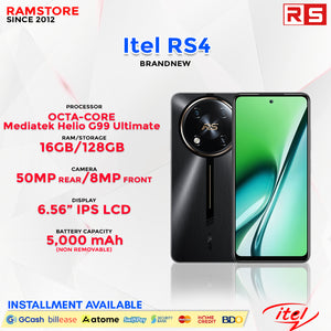 MBC Smartphone Itel RS4 / 16gb RAM / 128gb ROM