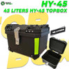 QSG Top Box No Brand HY-45 T/B Plastic 45L w/ Helmet (Assorted)