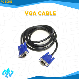 PCZ Acc VGA Cable/Cord 1.5M 15 Pin