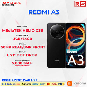 MBC Smartphone Xiaomi Redmi A3 / 3gb Ram / 64gb Rom