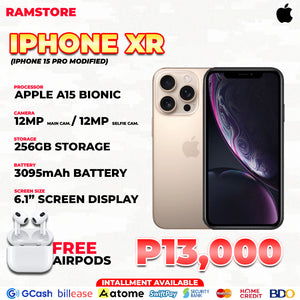 MBC Smartphone Apple iPhone XR 256GB  ( iPhone 15 Pro Modified)