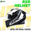 QSG Helmets RXR 691A-H2 Dual Visor PROMO