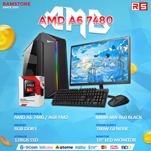 PCZ Complete Desktop Package AMD A6-7480