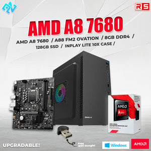 PCZ System Unit Package AMD A8 7680