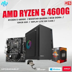 PCZ System Unit Package AMD Ryzen 5 4600G