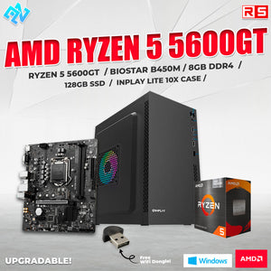 PCZ System Unit Package AMD Ryzen 5 5600GT