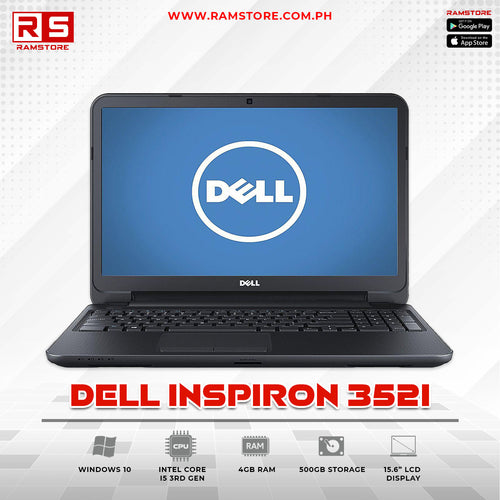 LPR Laptop Dell Inspiron 3521