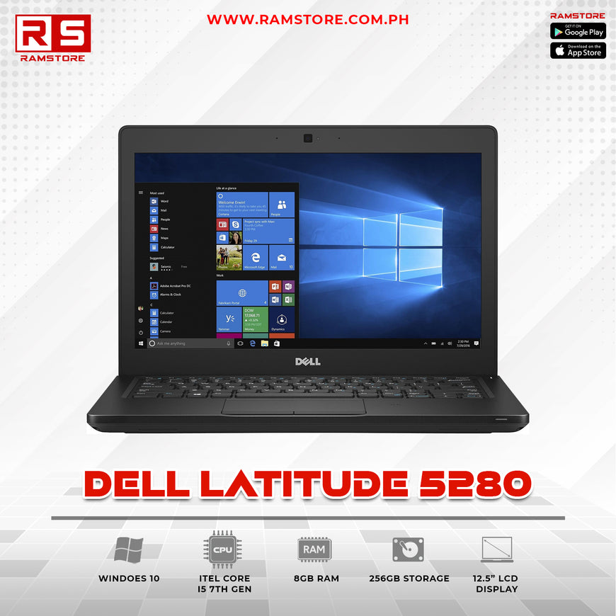 LPR Laptop Dell Latitude 5280 Series