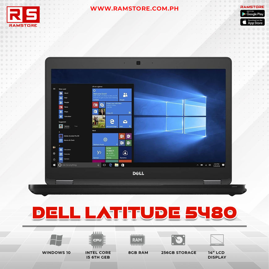 LPR Laptop Dell Latitude 5480
