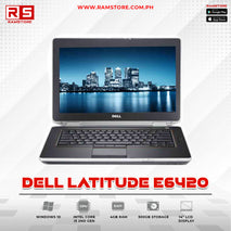 LPR Laptop Dell Latitude E6420