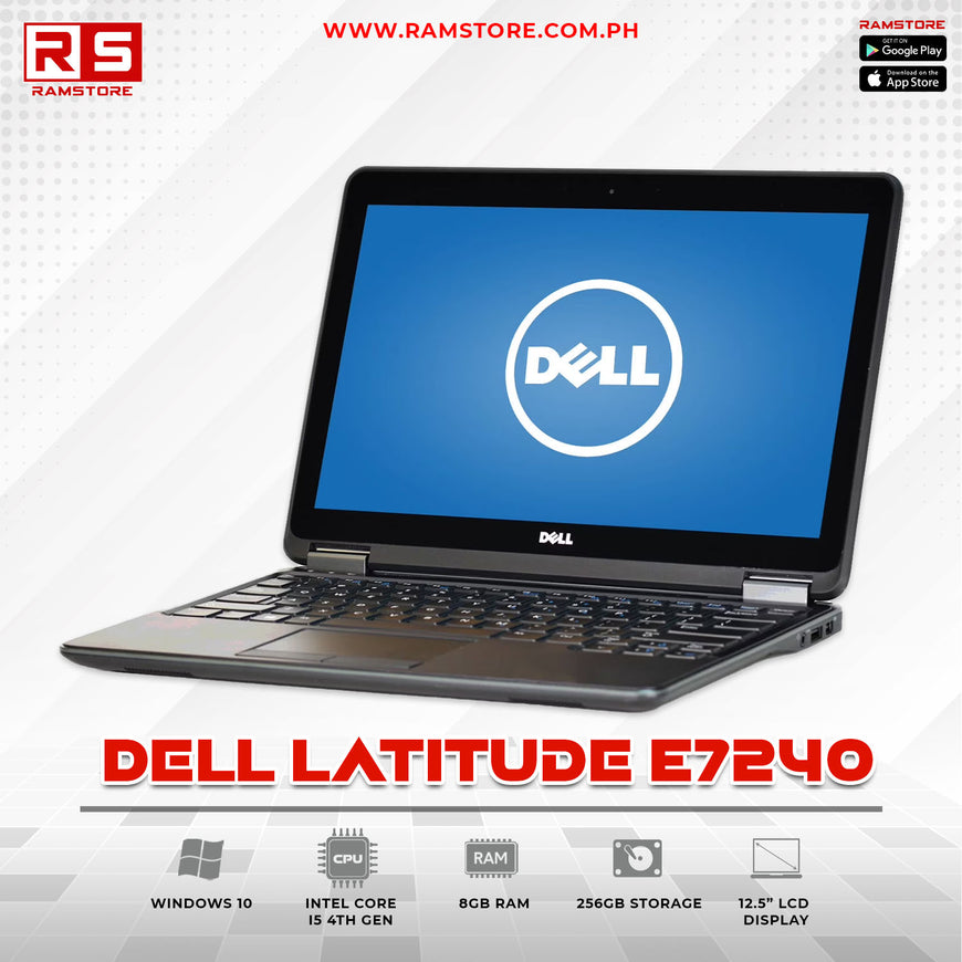 LPR Laptop Dell Latitude E7240