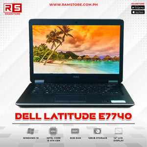 LPR Laptop Dell Latitude E7740