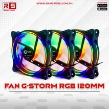 PCZ Case Fan G-Storm RGB 120MM